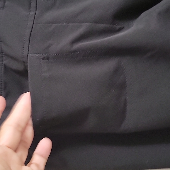 Athleta Midtown mid- rise trouser wide leg black athletic pants women's size 0 - Picture 7 of 15